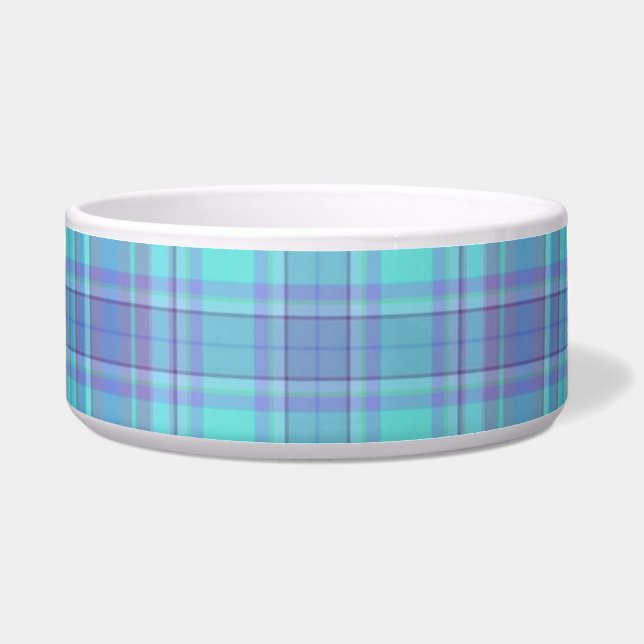 Écuelle Pastel Blue Plaid (Devant)