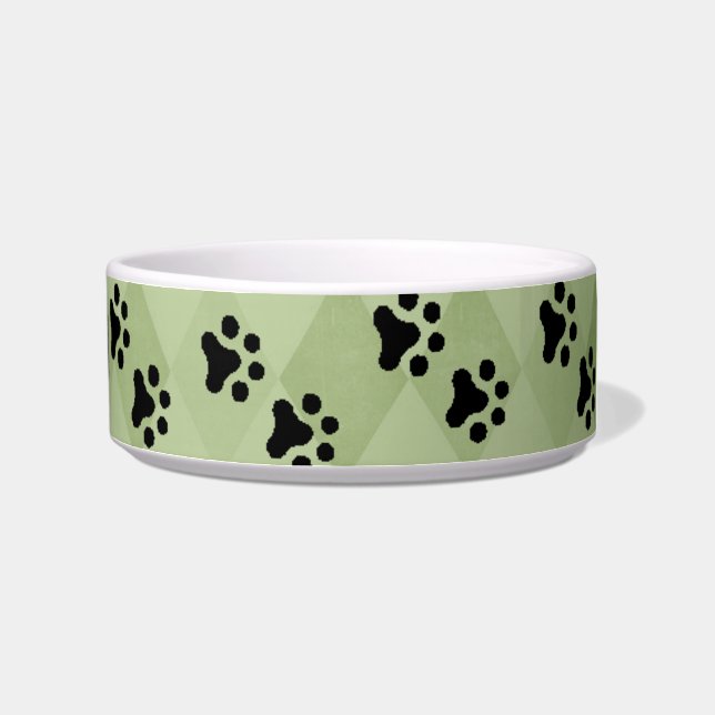 Écuelle Pâtes de chat Vert/Sage (Droite)