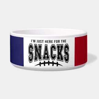 Écuelle Patriotes De Nouvelle-Angleterre Ici Pour Les Snac