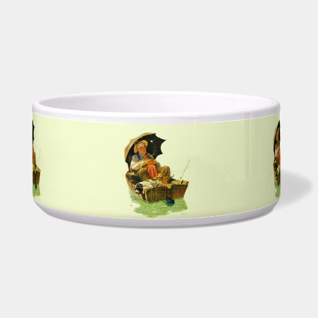 Écuelle Pêche allée (Devant)