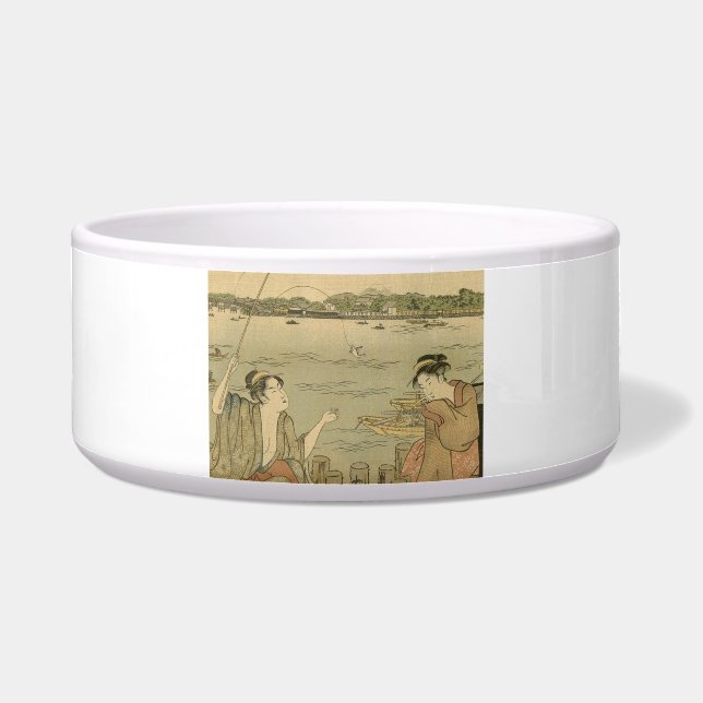 Écuelle Pêcheurs Japonais (Devant)