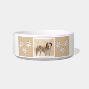 Écuelle Peinture américaine anglaise sur pilon - Chien Art