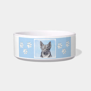Écuelle Peinture Suédoise Vallhund - Cute Original Chien A
