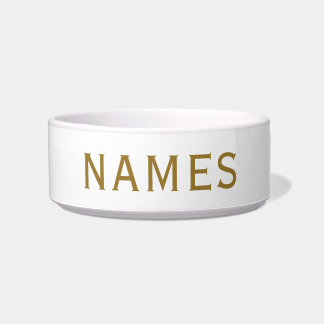 Écuelle Personalized With Last Name or Nickname on Them