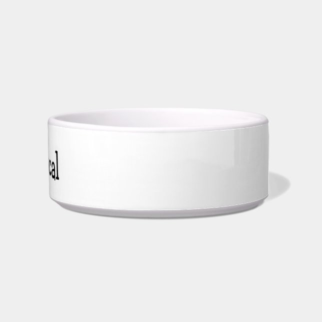 Écuelle Personnalisable nommé de hamster (Droite)