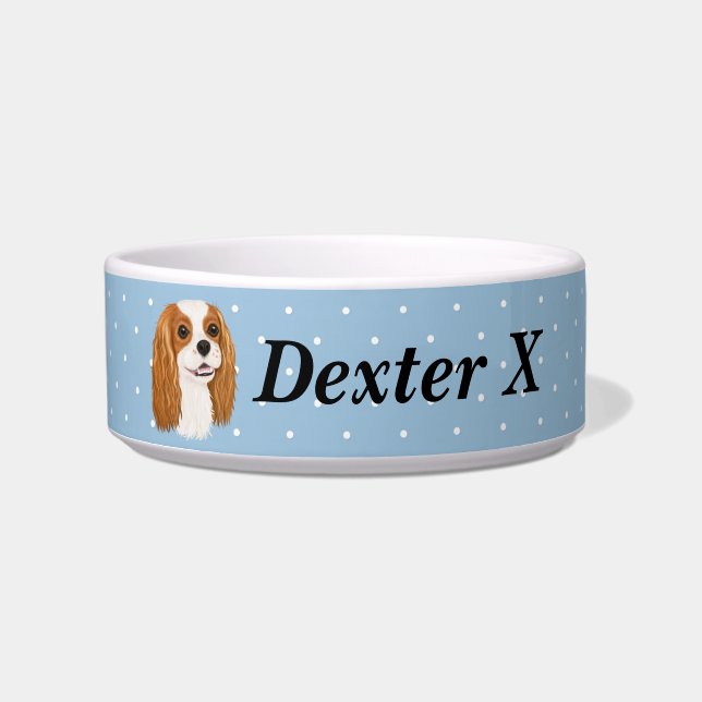 Écuelle Personnalisé Cavalier King Charles Spaniel    (Devant)