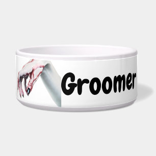 Écuelle Personnalisé Pet Bowls zombie goutte de sang vampi