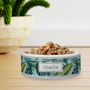 Écuelle Personnalisé Tropical Botanique Feuille Motif anim