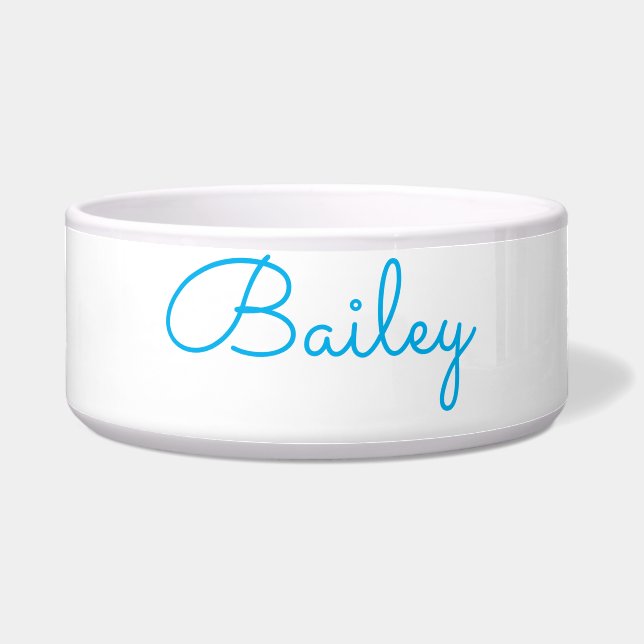 Écuelle "personnaliser / modifier votre texte & couleurs"  (Devant)