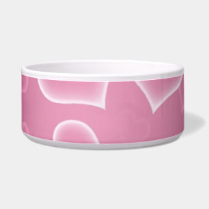 Écuelle Pet Bowl à fleurs roses