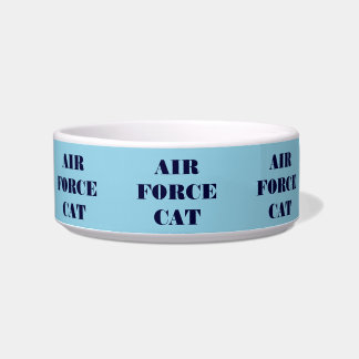 Écuelle Pet Bowl Air Force Cat
