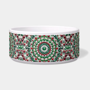 Écuelle Pet Bowl aux couleurs italiennes Conception abstra