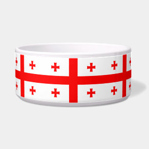 Écuelle Pet Bowl avec le drapeau de la Géorgie