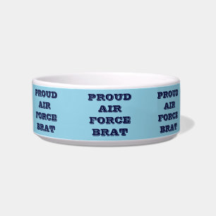 Écuelle Pet Bowl Fier Air Force Brat