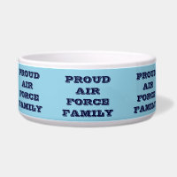 Pet Bowl Fier Force aérienne famille