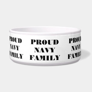 Écuelle Pet Bowl Fier Navt Family