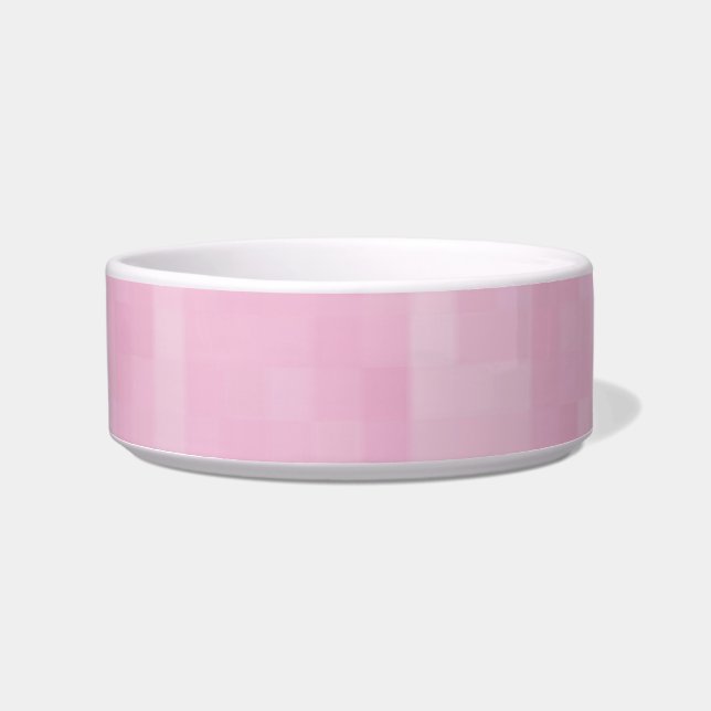 Écuelle Petit bol en céramique rose clair motif (Devant)