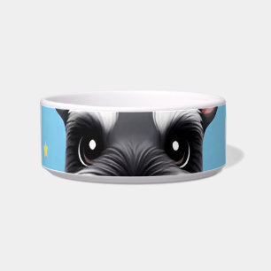 Écuelle Petit Chien De Schnauzer Motif Animal