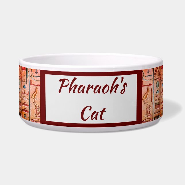 Écuelle Pharaon's Cat Ceramic Pet Bowl (Devant)