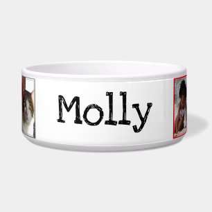 Écuelle Photo Nom Pet Food Bowl - HAMbWG