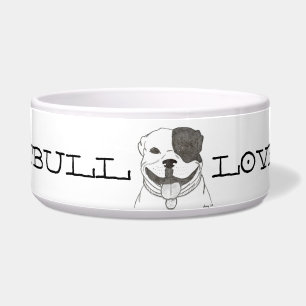 Écuelle Pitbull Love Pet Bowl
