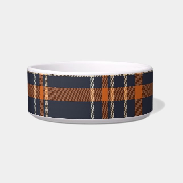 Écuelle Plaid rustique Noël/hiver (Devant)