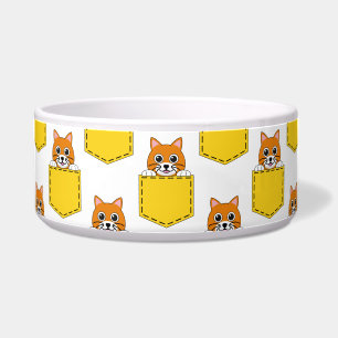 Écuelle Pocket Pet Cat Motif