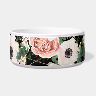 Écuelle Poêles personnalisées Rose de jardin géométrique N
