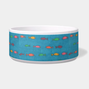 Écuelle Poisson Motif pour animaux de compagnie