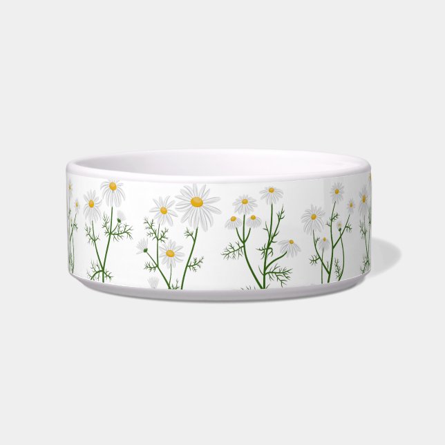 Écuelle Polka Gris Dot-Daisy Pet Bowl (Devant)