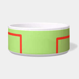 Écuelle Popcorn Anime Vert Rectangles Rouges 