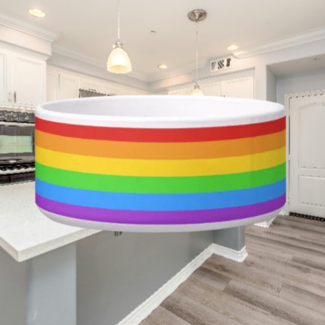 Écuelle Pride Paws : Drapeau Arc-en-ciel (Créateur téléchargé)