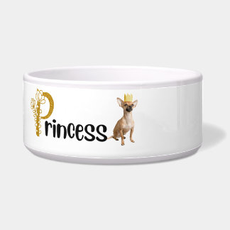 Écuelle Princess Chihuahua - bol en céramique pour chiens
