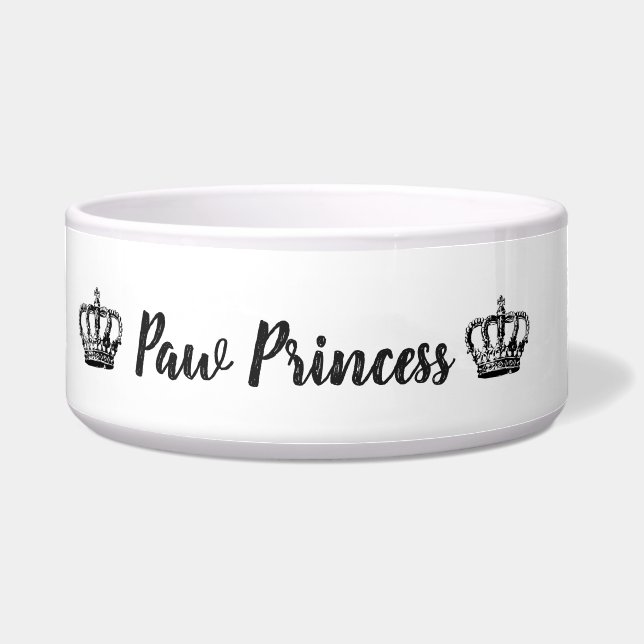 Écuelle Princesse Food de patte/cuvette animal familier de (Devant)