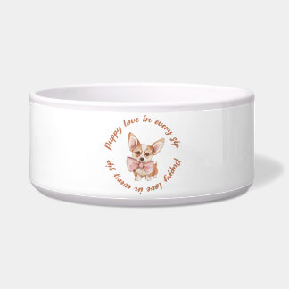Écuelle Puppy Love in Every Sip | Cute Dog Lover 