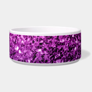 Écuelle Purple Pink Ombre faux parties scintillant scintil