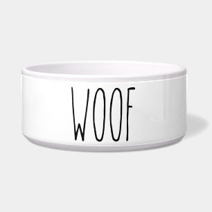 Écuelle RAE DUNN Inspiré Woof Pet Food Bowl