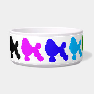 Écuelle Rainbow Poodles Pet Bowl