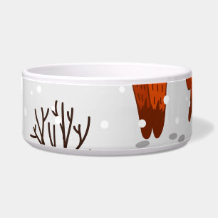 Écuelle Renards d'hiver Bunny Motif sans couture