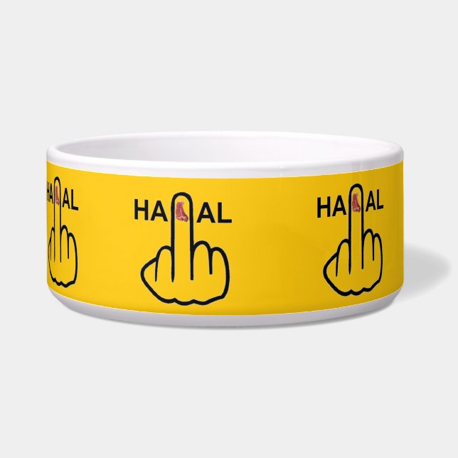 Écuelle Retournement halal du bol pour animaux (Gauche)