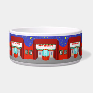 Écuelle Retro Cinéma Céramique Pet Bowl