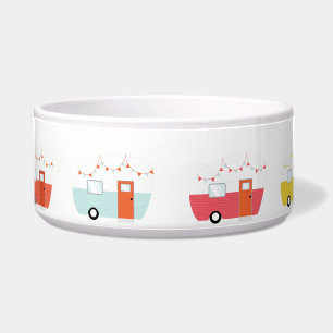 Écuelle Rétro cuvette vintage d'animal familier de