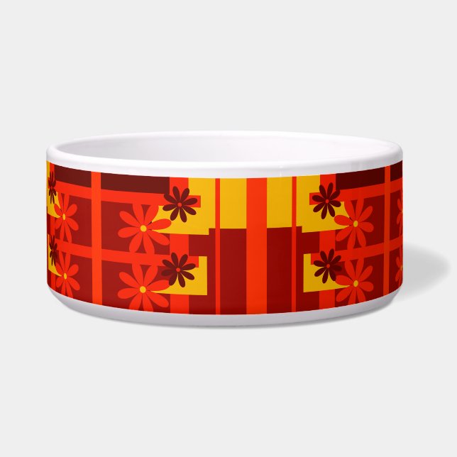 Écuelle Retro orange années 1970, (Devant)