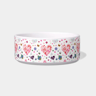 Écuelle Romantique Vintage Printemps Blush rose Fleurs de