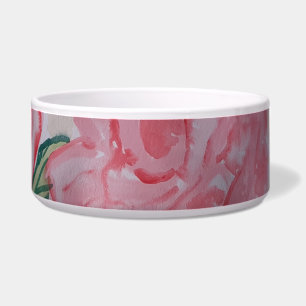 Écuelle Roses d'été Abstraits céramique poêle Bowl