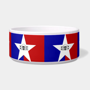 Écuelle San Antonio Flag Pet Bowl
