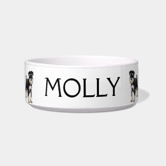 Écuelle Schnauzer Céramique Personnalisé Pet Bowl