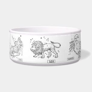 Écuelle Signes astrologiques Pet Bowl