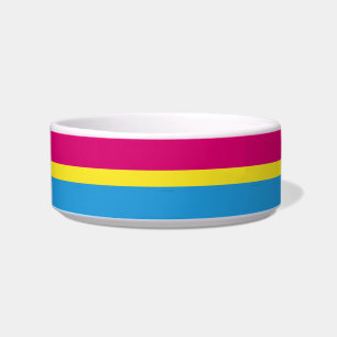 Écuelle SlipperyJoe's pansexual pride flag pi sans sexe