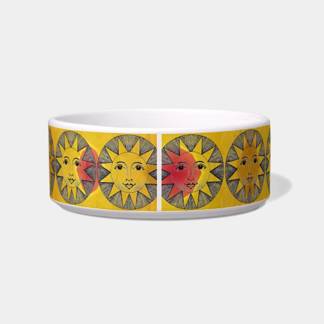 Écuelle Smiling Sun Pet Bowl (Dos)